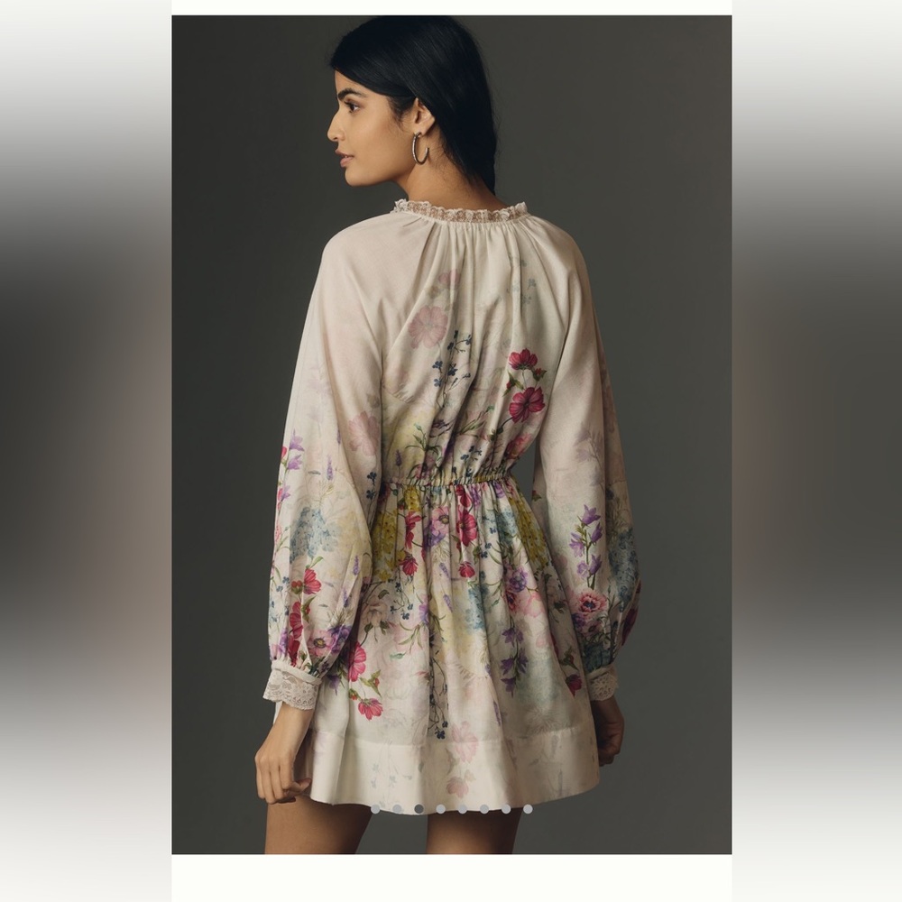 Anthology Let Me Be V-Neck A-Line Mini Dress - Picture 5 of 10